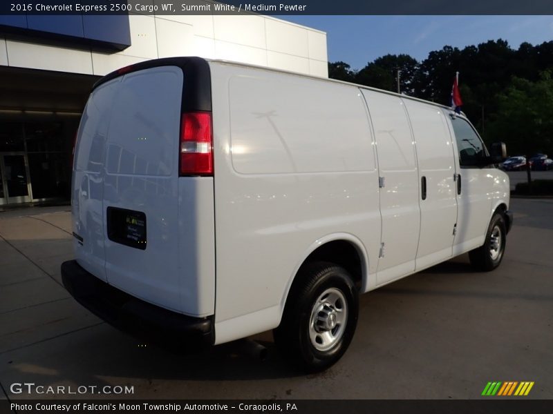 Summit White / Medium Pewter 2016 Chevrolet Express 2500 Cargo WT
