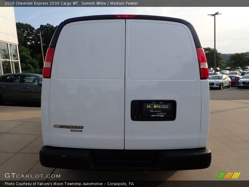 Summit White / Medium Pewter 2016 Chevrolet Express 2500 Cargo WT