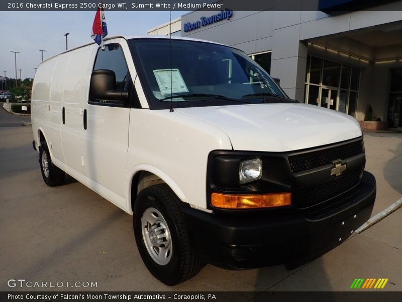 Summit White / Medium Pewter 2016 Chevrolet Express 2500 Cargo WT