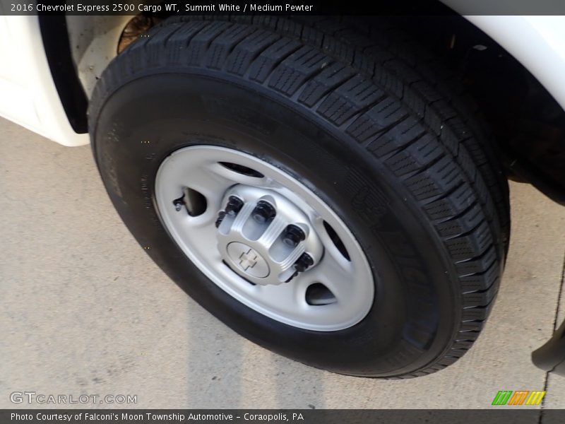 Summit White / Medium Pewter 2016 Chevrolet Express 2500 Cargo WT
