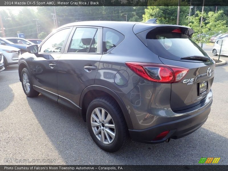 Meteor Gray Mica / Black 2014 Mazda CX-5 Sport AWD