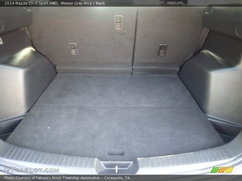 Meteor Gray Mica / Black 2014 Mazda CX-5 Sport AWD
