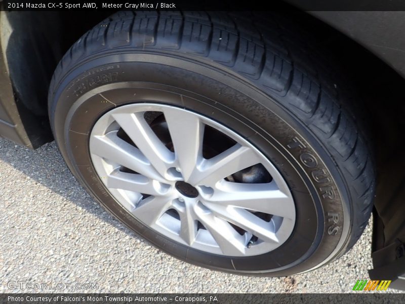 Meteor Gray Mica / Black 2014 Mazda CX-5 Sport AWD