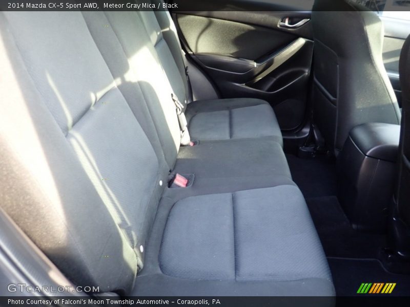 Meteor Gray Mica / Black 2014 Mazda CX-5 Sport AWD