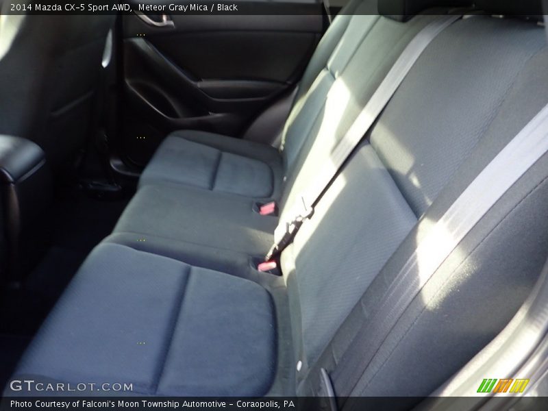 Meteor Gray Mica / Black 2014 Mazda CX-5 Sport AWD