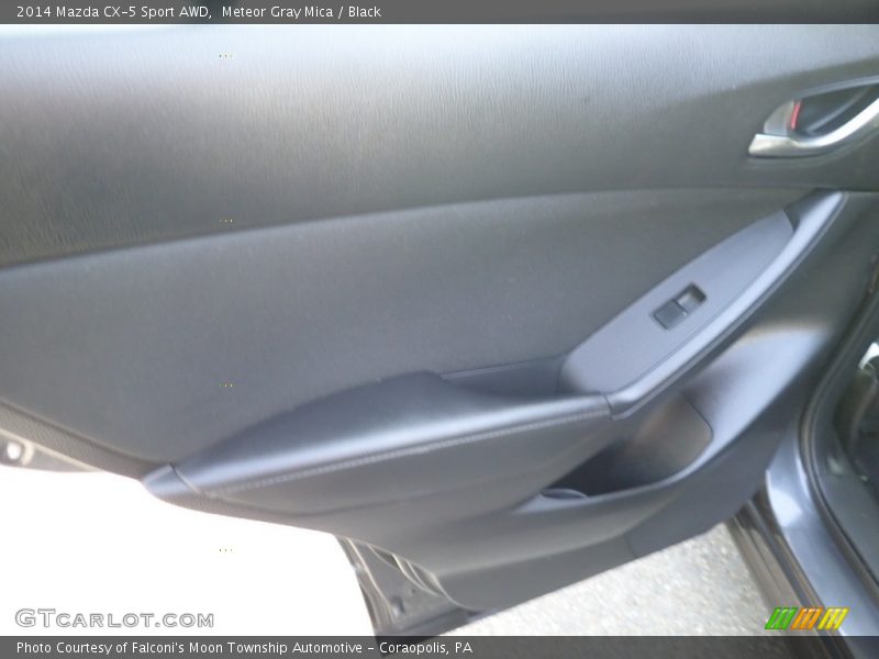 Meteor Gray Mica / Black 2014 Mazda CX-5 Sport AWD