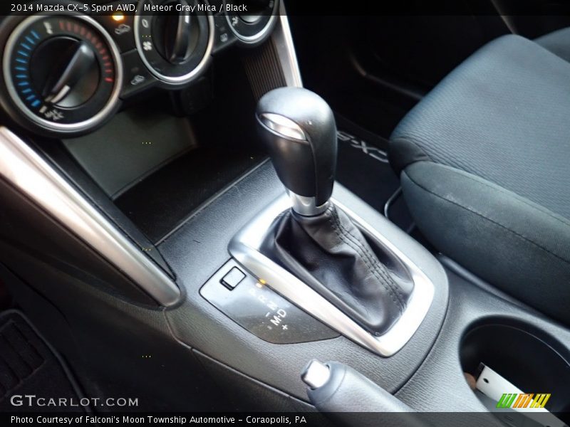 Meteor Gray Mica / Black 2014 Mazda CX-5 Sport AWD