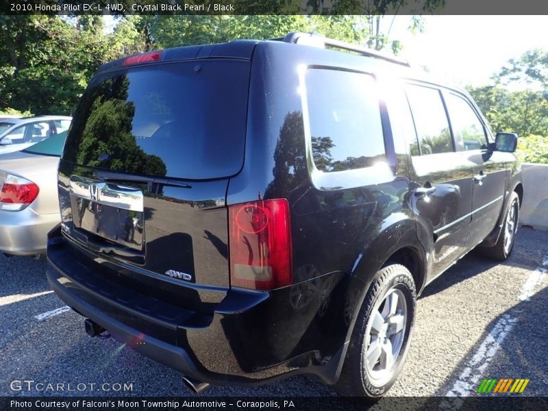 Crystal Black Pearl / Black 2010 Honda Pilot EX-L 4WD