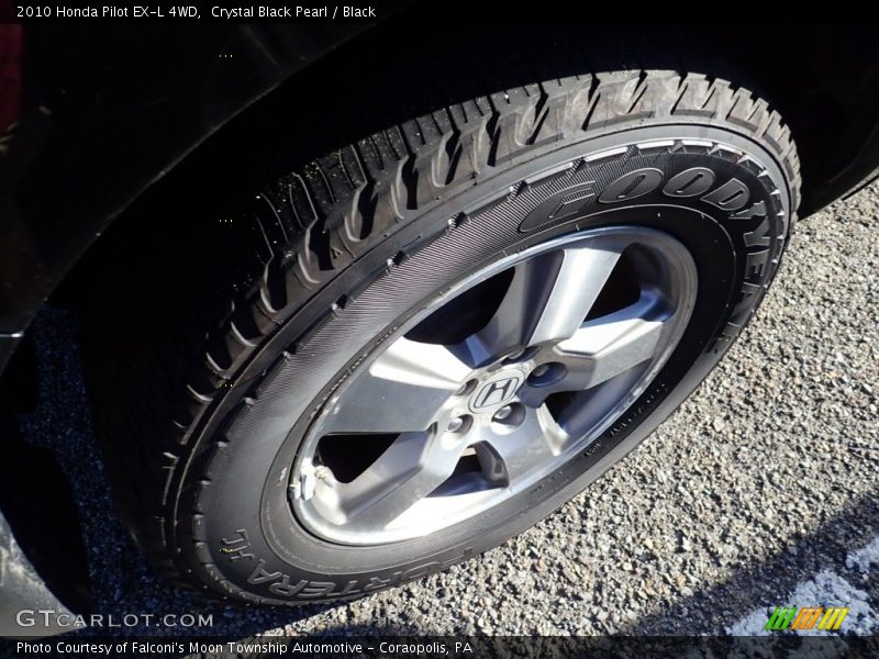 Crystal Black Pearl / Black 2010 Honda Pilot EX-L 4WD