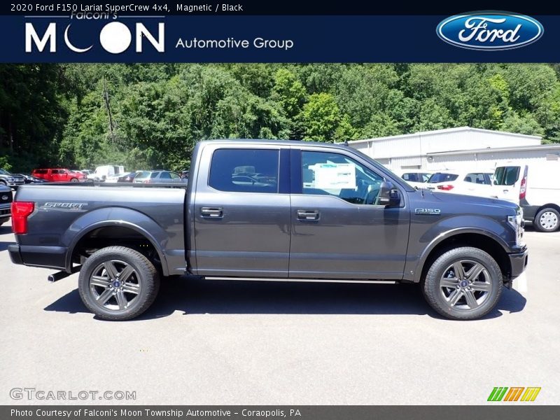 Magnetic / Black 2020 Ford F150 Lariat SuperCrew 4x4