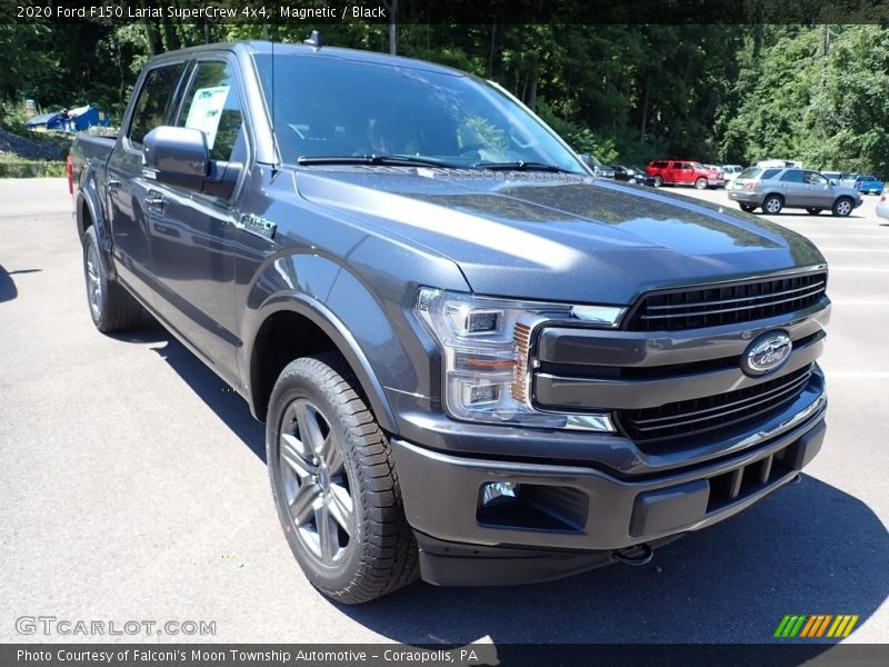 Magnetic / Black 2020 Ford F150 Lariat SuperCrew 4x4