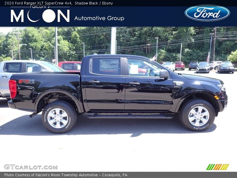 Shadow Black / Ebony 2020 Ford Ranger XLT SuperCrew 4x4