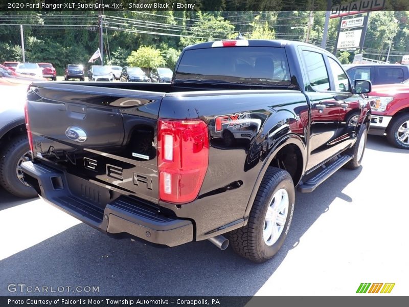 Shadow Black / Ebony 2020 Ford Ranger XLT SuperCrew 4x4