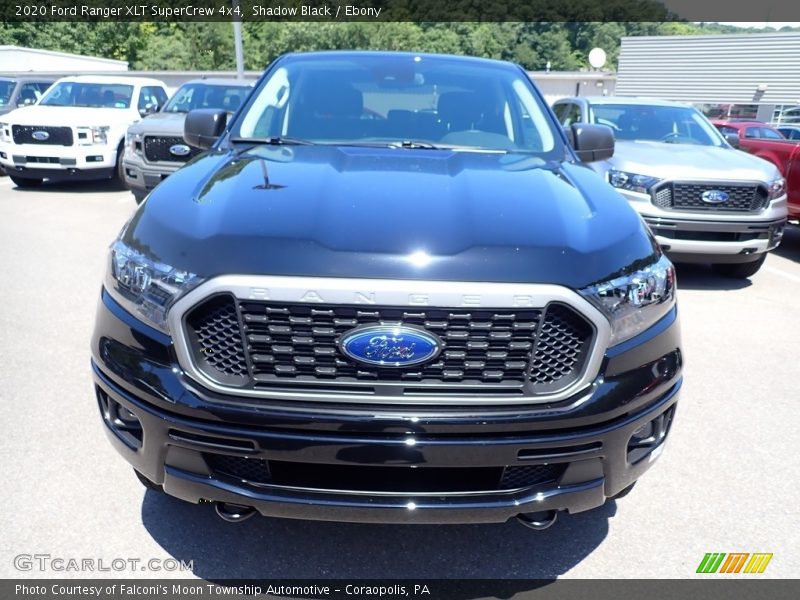 Shadow Black / Ebony 2020 Ford Ranger XLT SuperCrew 4x4