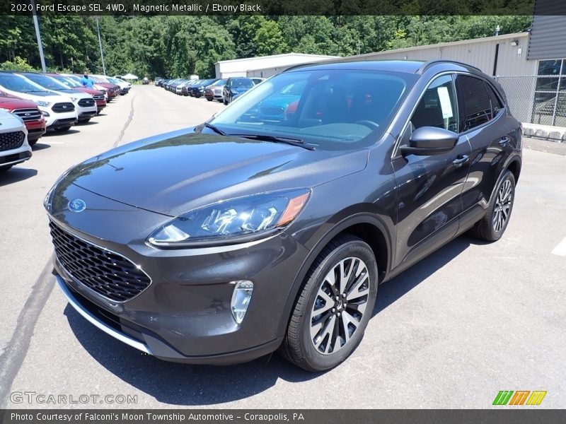 Magnetic Metallic / Ebony Black 2020 Ford Escape SEL 4WD