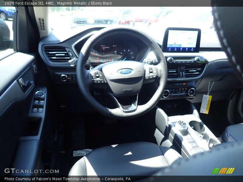 Magnetic Metallic / Ebony Black 2020 Ford Escape SEL 4WD