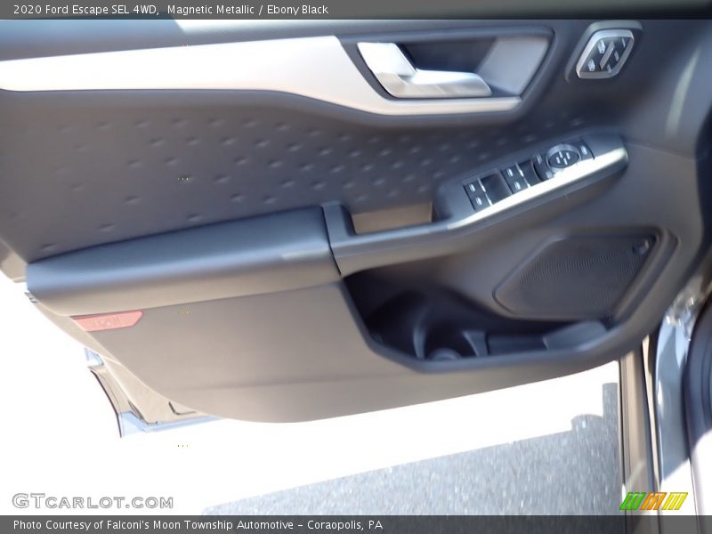 Magnetic Metallic / Ebony Black 2020 Ford Escape SEL 4WD