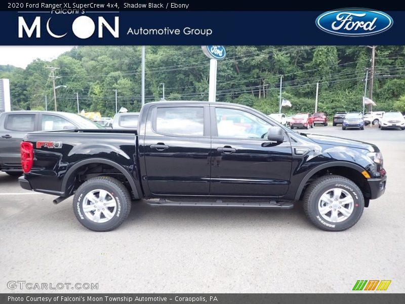 Shadow Black / Ebony 2020 Ford Ranger XL SuperCrew 4x4