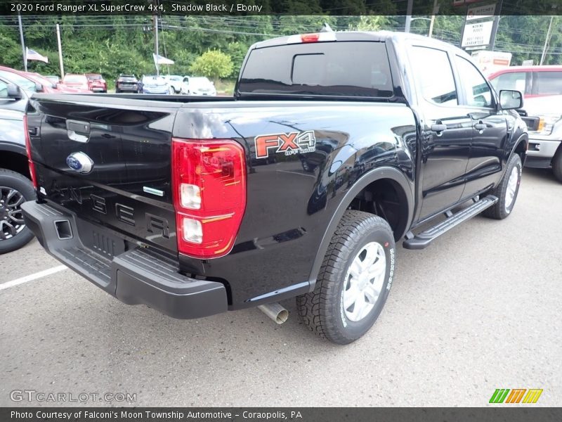 Shadow Black / Ebony 2020 Ford Ranger XL SuperCrew 4x4
