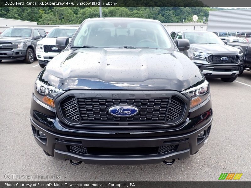Shadow Black / Ebony 2020 Ford Ranger XL SuperCrew 4x4