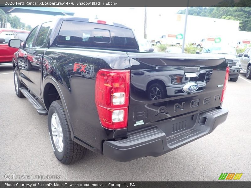Shadow Black / Ebony 2020 Ford Ranger XL SuperCrew 4x4
