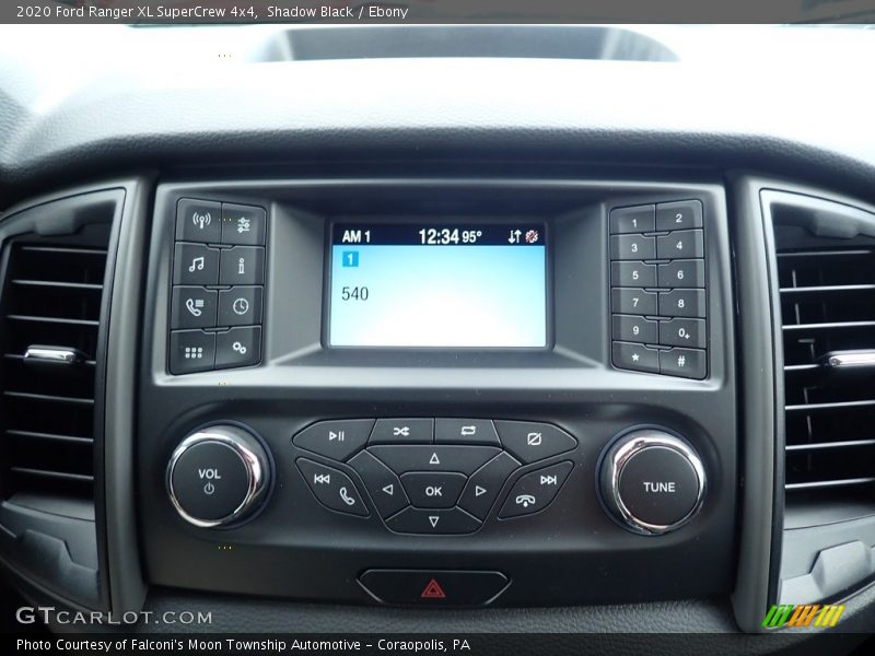 Shadow Black / Ebony 2020 Ford Ranger XL SuperCrew 4x4