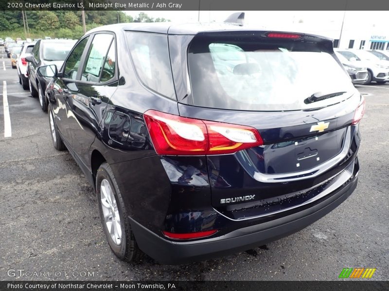Midnight Blue Metallic / Ash Gray 2020 Chevrolet Equinox LS
