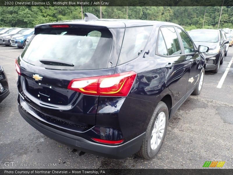Midnight Blue Metallic / Ash Gray 2020 Chevrolet Equinox LS