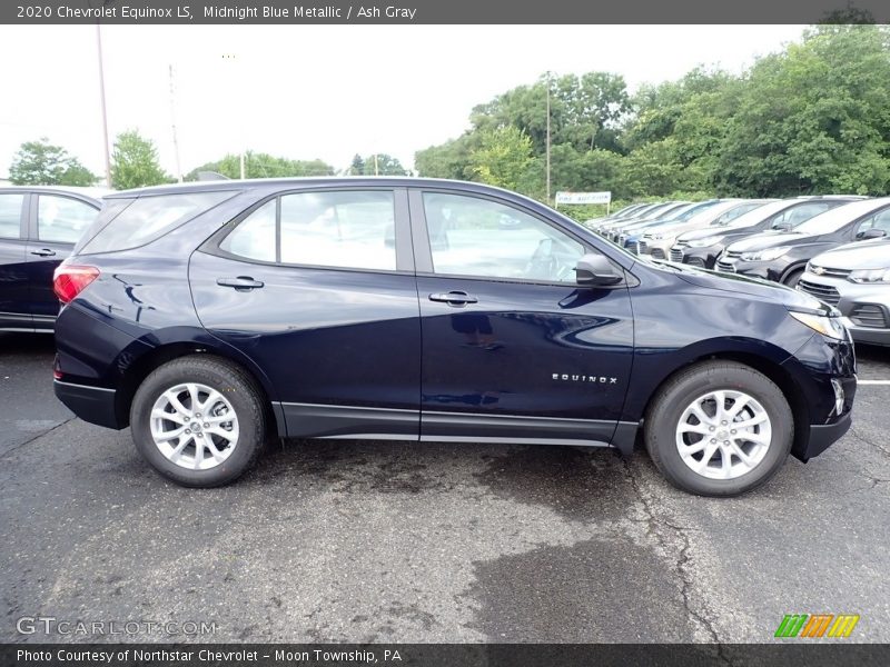 Midnight Blue Metallic / Ash Gray 2020 Chevrolet Equinox LS