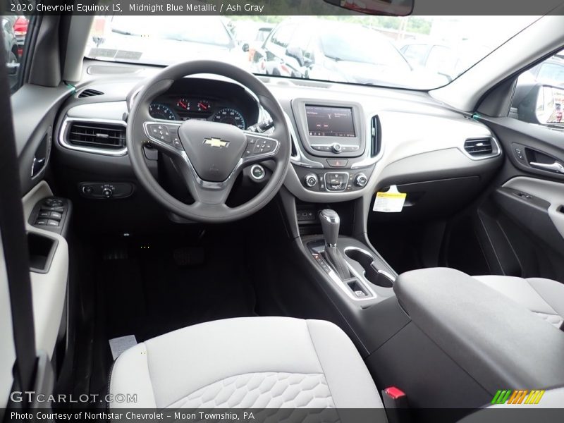 Midnight Blue Metallic / Ash Gray 2020 Chevrolet Equinox LS