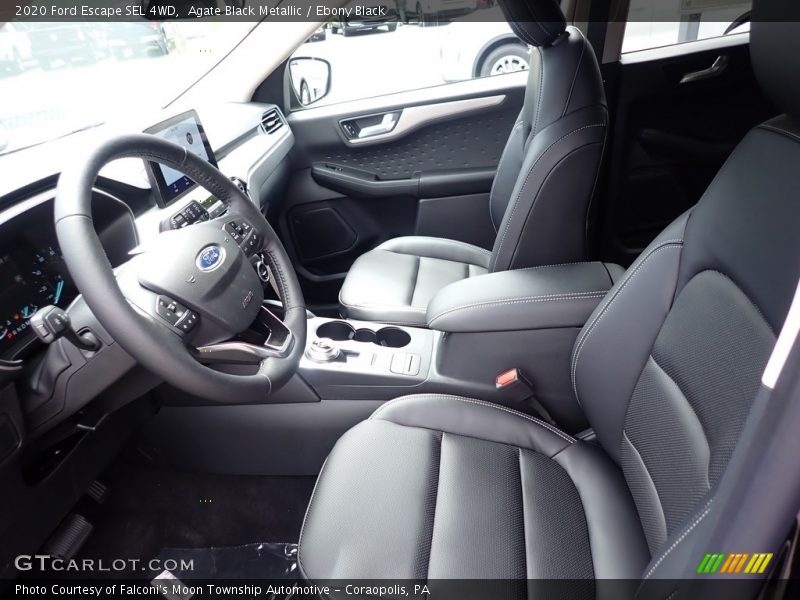 Front Seat of 2020 Escape SEL 4WD