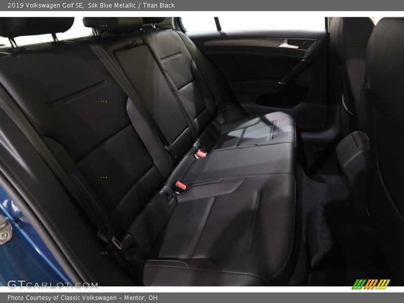 Silk Blue Metallic / Titan Black 2019 Volkswagen Golf SE