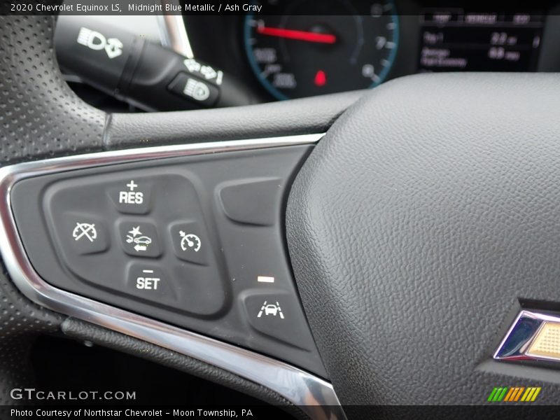 Midnight Blue Metallic / Ash Gray 2020 Chevrolet Equinox LS