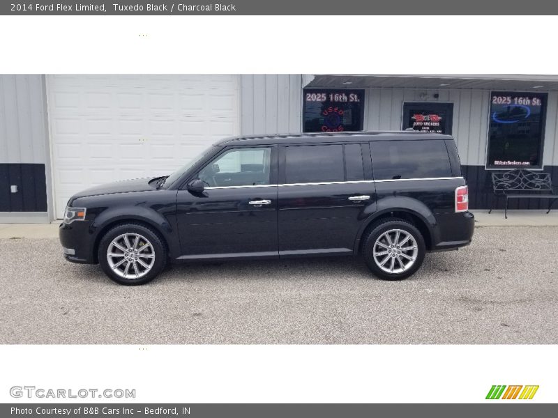 Tuxedo Black / Charcoal Black 2014 Ford Flex Limited