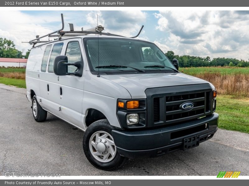 Oxford White / Medium Flint 2012 Ford E Series Van E150 Cargo