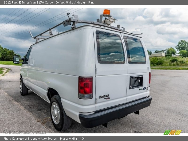 Oxford White / Medium Flint 2012 Ford E Series Van E150 Cargo