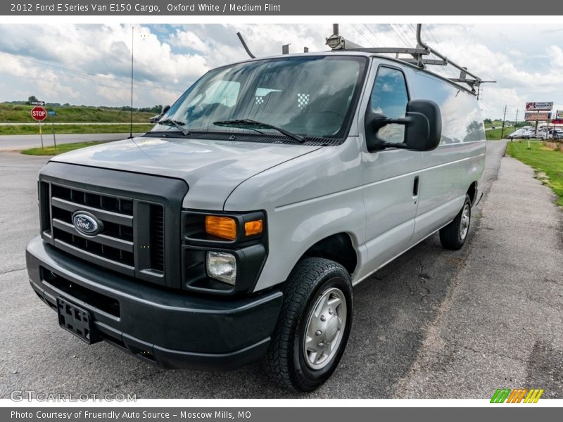 Oxford White / Medium Flint 2012 Ford E Series Van E150 Cargo