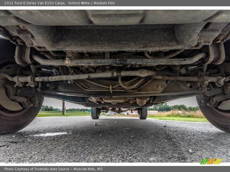 Oxford White / Medium Flint 2012 Ford E Series Van E150 Cargo