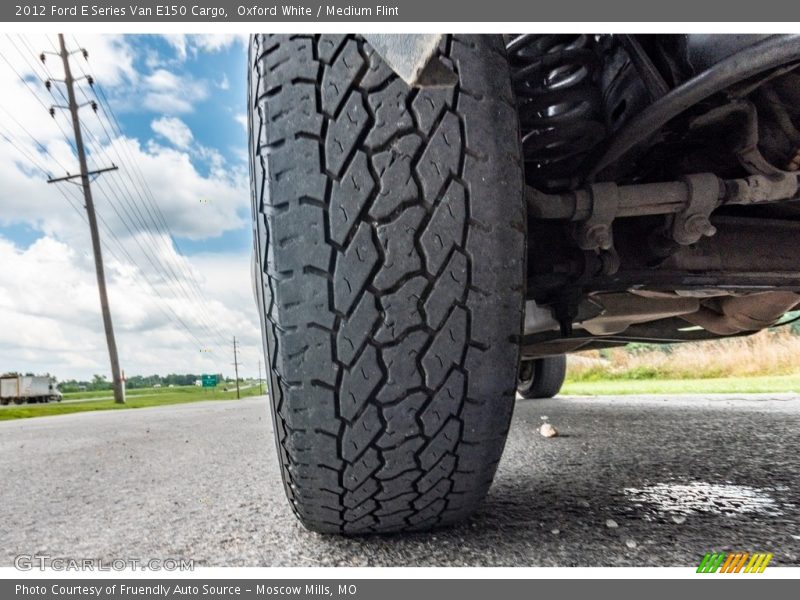 Oxford White / Medium Flint 2012 Ford E Series Van E150 Cargo