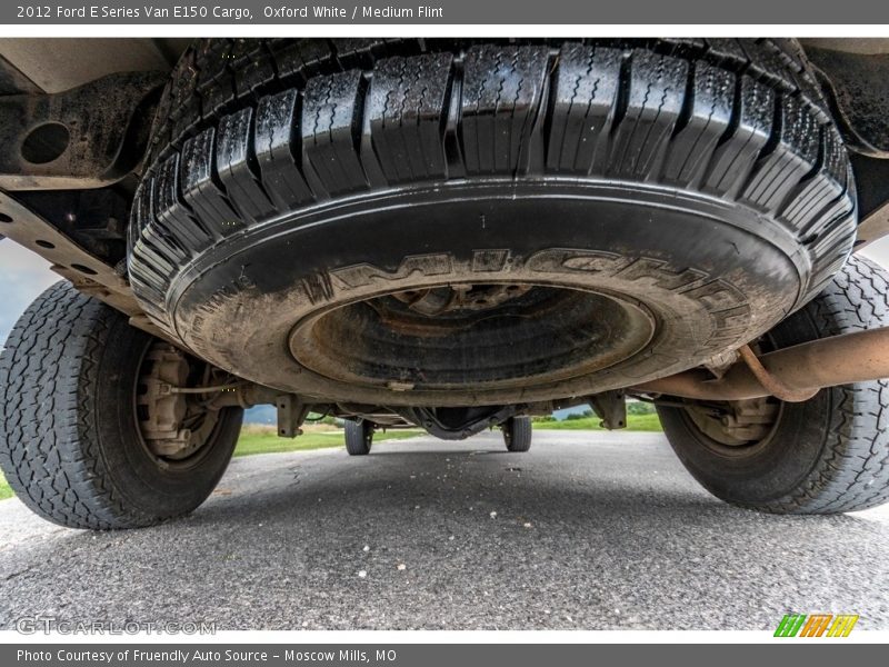 Oxford White / Medium Flint 2012 Ford E Series Van E150 Cargo