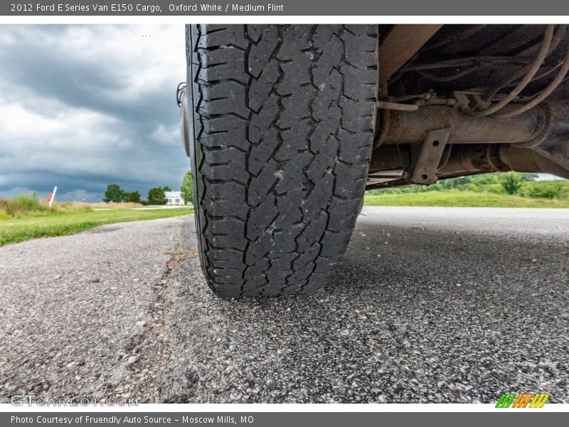 Oxford White / Medium Flint 2012 Ford E Series Van E150 Cargo
