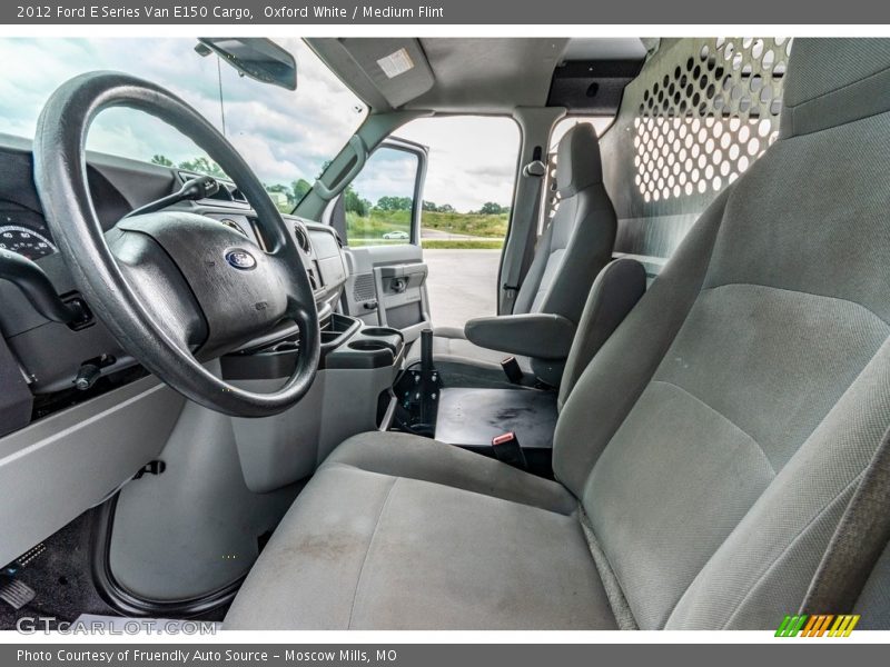 Oxford White / Medium Flint 2012 Ford E Series Van E150 Cargo