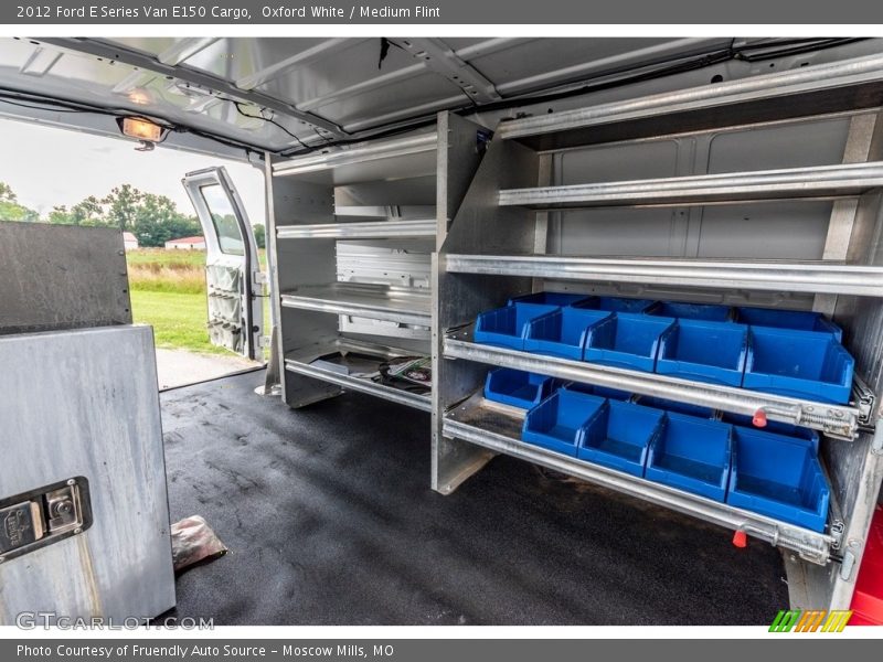 Oxford White / Medium Flint 2012 Ford E Series Van E150 Cargo