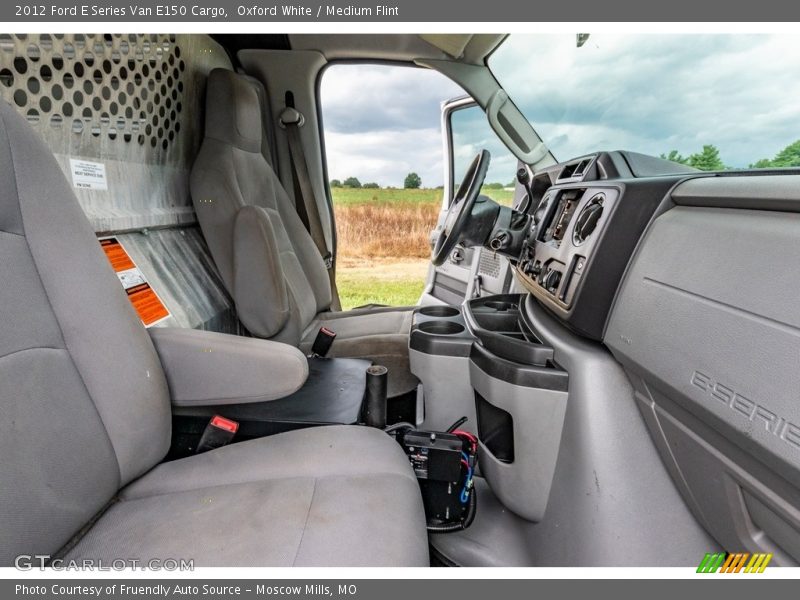 Oxford White / Medium Flint 2012 Ford E Series Van E150 Cargo