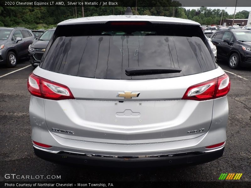 Silver Ice Metallic / Jet Black 2020 Chevrolet Equinox LT AWD