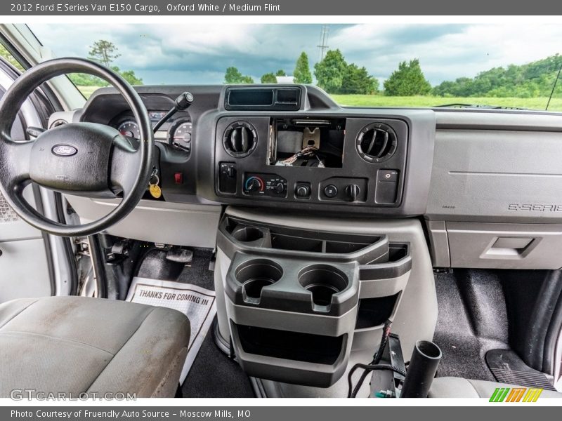 Oxford White / Medium Flint 2012 Ford E Series Van E150 Cargo