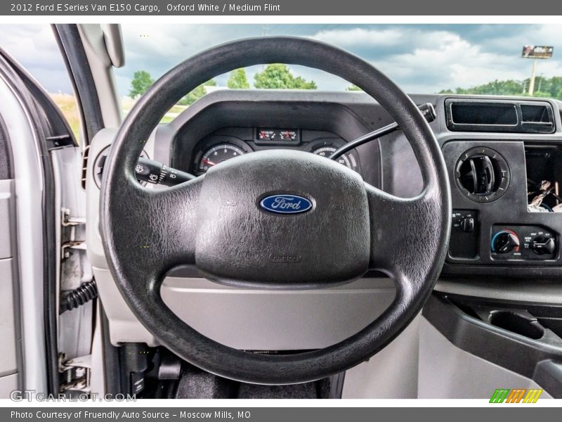 Oxford White / Medium Flint 2012 Ford E Series Van E150 Cargo