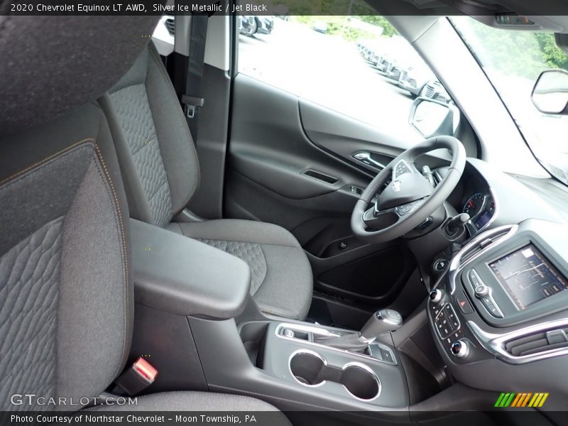 Silver Ice Metallic / Jet Black 2020 Chevrolet Equinox LT AWD