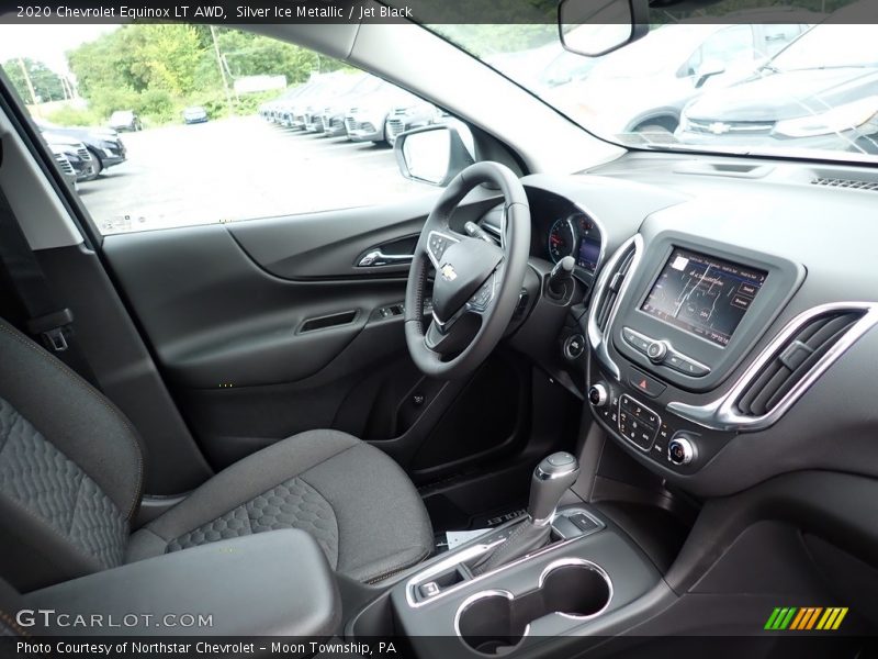 Silver Ice Metallic / Jet Black 2020 Chevrolet Equinox LT AWD