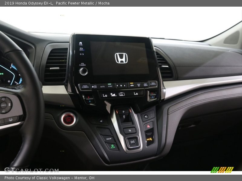 Pacific Pewter Metallic / Mocha 2019 Honda Odyssey EX-L